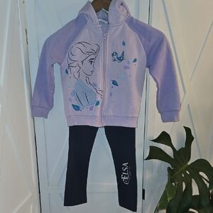 Disney Set Frozen II Lavender Hoodie Set